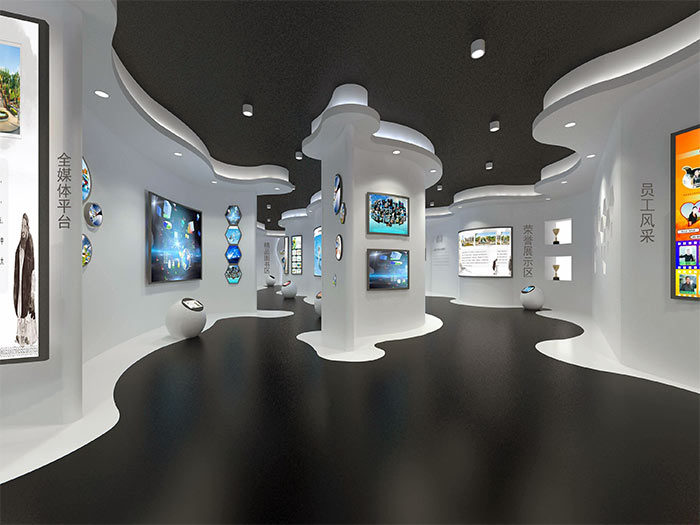廣告設(shè)計(jì)公司展會展廳